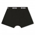 Set of 3 boxer shorts BOSS for BOY