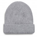 1x1 rib knit hat BOSS for BOY