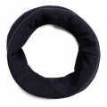 Fleece-lined knitted snood BOSS for BOY