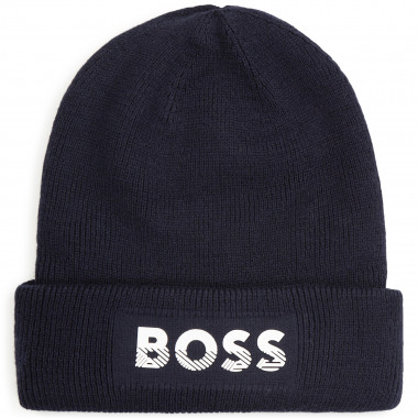 Double-layer knitted hat BOSS for BOY