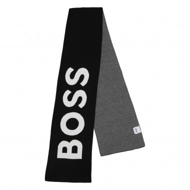Tweekleurige sjaal van katoen BOSS Voor