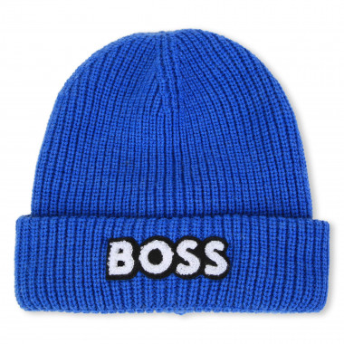 Ribbed hat BOSS for BOY