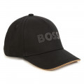 Gorra ajustable de algodón BOSS para NIÑO