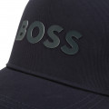 Gorra ajustable de algodón BOSS para NIÑO