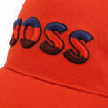 Adjustable cotton baseball cap BOSS for BOY