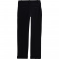 Pantalon cérémonie effet sergé BOSS pour GARCON