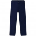 Pantalon en coton ajustable BOSS pour GARCON