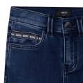 Five-pocket fleece-style jeans BOSS for BOY