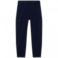 Knitted suit trousers BOSS for BOY