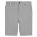 Bermuda de costume avec poches BOSS pour GARCON