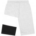 Fleece bermuda jogging shorts BOSS for BOY