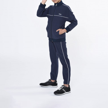 Velvet jogging trousers BOSS for BOY
