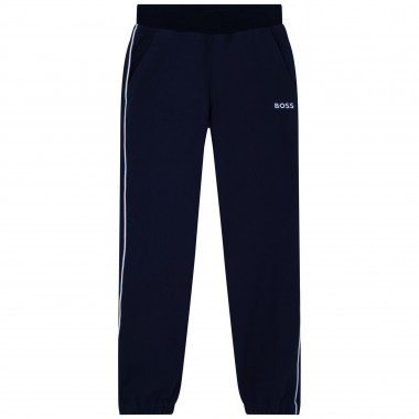 Velvet jogging trousers BOSS for BOY