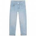 Pantalon 5 poches en denim BOSS pour GARCON