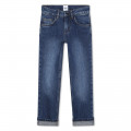 Pantalon 5 poches en denim BOSS pour GARCON