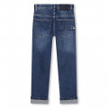 Pantalon 5 poches en denim BOSS pour GARCON