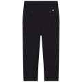 Pantalon de costume en laine BOSS pour GARCON