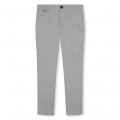 Pantalon de costume ajusté BOSS pour GARCON