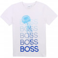 Camiseta de manga corta BOSS para NIÑO