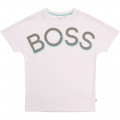 T-SHIRT KORTE MOUWEN BOSS Voor