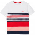 KURZARM T-SHIRT BOSS Für JUNGE