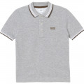 Polo à manches courtes BOSS pour GARCON