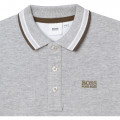 Polo à manches courtes BOSS pour GARCON