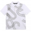 Short-sleeved polo shirt BOSS for BOY