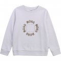 Sweat-shirt en molleton BOSS pour GARCON