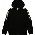 Hooded jogging cardigan BOSS for BOY