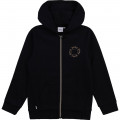 Hooded tracksuit cardigan BOSS for BOY