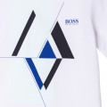 T-SHIRT KORTE MOUWEN BOSS Voor