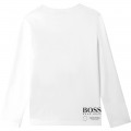 Organic cotton T-shirt BOSS for BOY