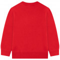 Wool and cotton jumper BOSS for BOY