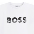 T-shirt a maniche corte cotone BOSS Per RAGAZZO