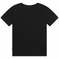 T-shirt cotone a maniche corte BOSS Per RAGAZZO