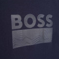 Baumwoll-T-Shirt mit Druck BOSS Für JUNGE