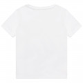 T-shirt aderente in cotone BOSS Per RAGAZZO