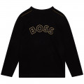 Baumwoll-Shirt mit Logo BOSS Für JUNGE