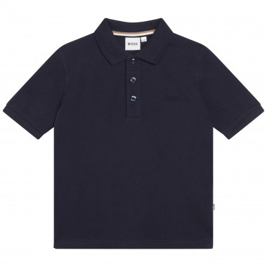 Cotton short-sleeved polo  for 