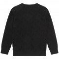 Cotton-and-wool knitted jumper BOSS for BOY