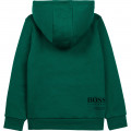 Organic cotton sweatshirt BOSS for BOY