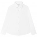 Long-sleeved cotton shirt BOSS for BOY