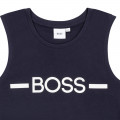 Printed jersey vest BOSS for BOY