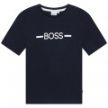T-Shirt aus Baumwolljersey BOSS Für JUNGE