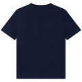 Baumwoll-T-Shirt mit Print BOSS Für JUNGE