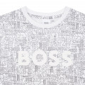 T-shirt in jersey di cotone BOSS Per RAGAZZO