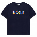Cotton jersey t-shirt BOSS for BOY