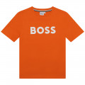 T-shirt met korte mouwen BOSS Voor