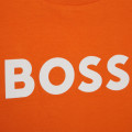 T-shirt met korte mouwen BOSS Voor